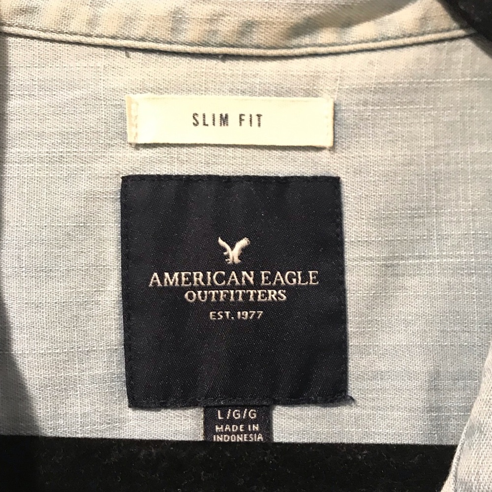 Jean Button Down Shirt - Picture 3 of 3